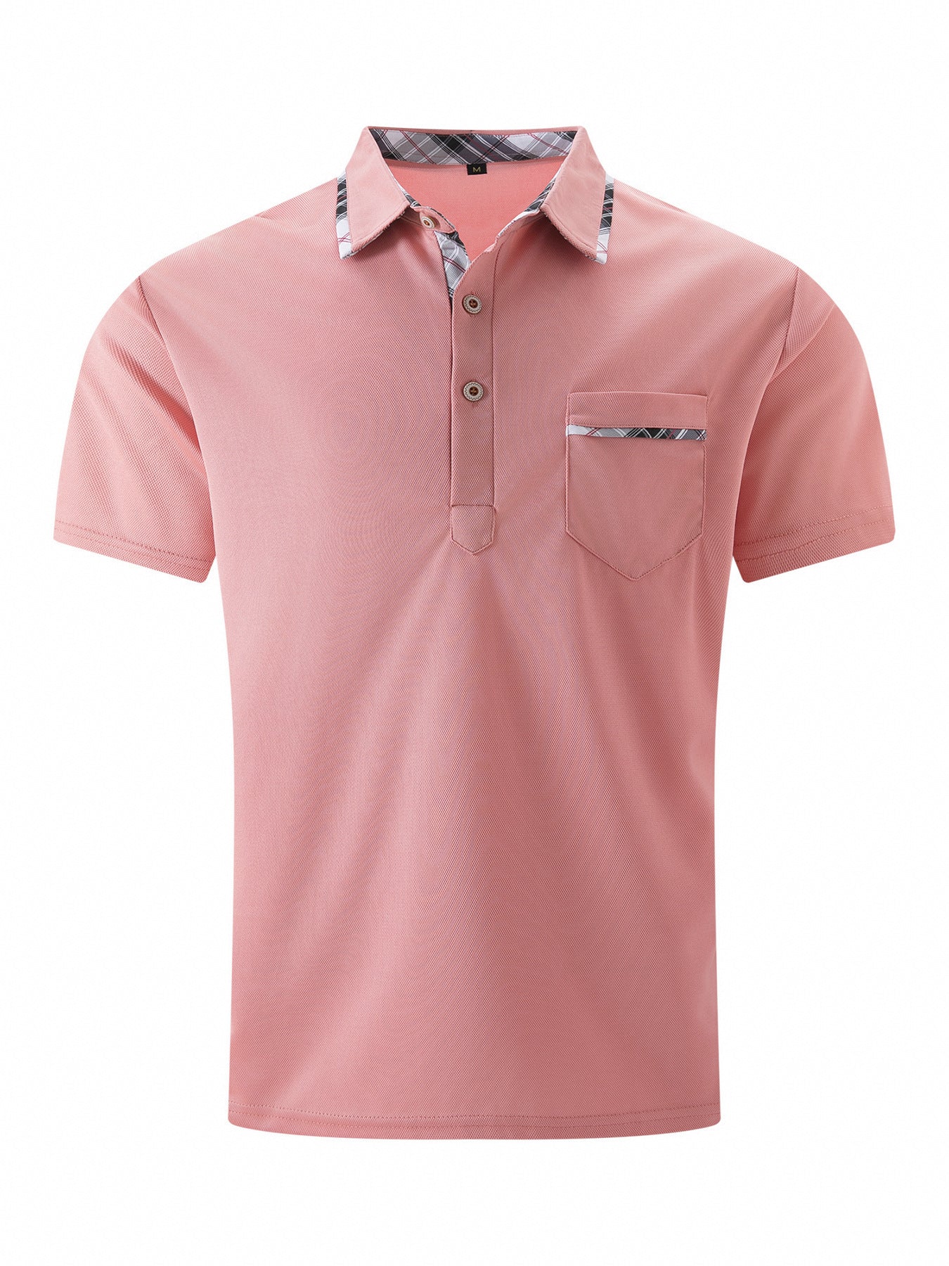 Roger – Casual Men's Polo Shirt with Asymmetric Design