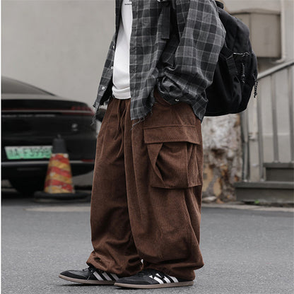 Warren – Men's Corduroy Casual Cargo Pants