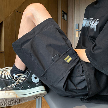 Malcolm – Retro Loose-Fit Shorts with Pockets