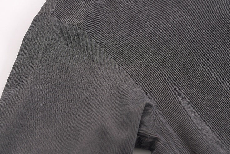 Mark – Retro Corduroy Long-Sleeved Shirt