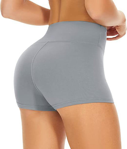Alison – Trendy Vegan Silk High Waist Shorts