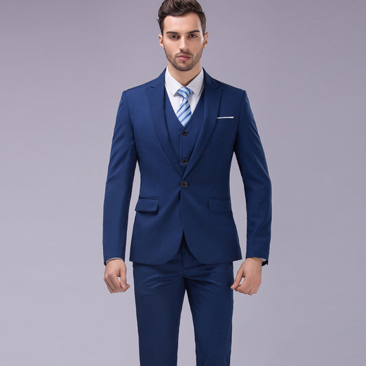 Phil – Men's Slim Suit with Retro Casual Style