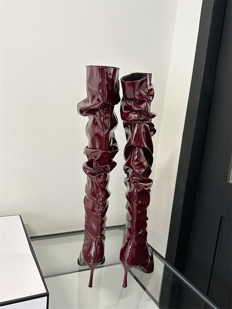 Rachael – Stiletto Over-the-Knee Boots