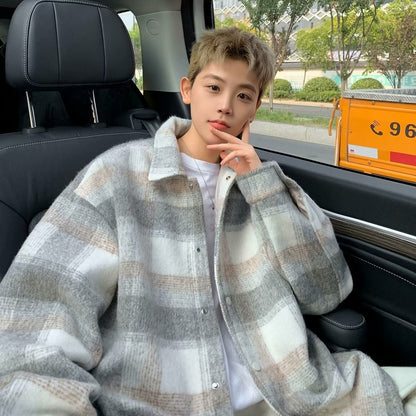 Kathryn – Vintage Plaid Cotton Jacket