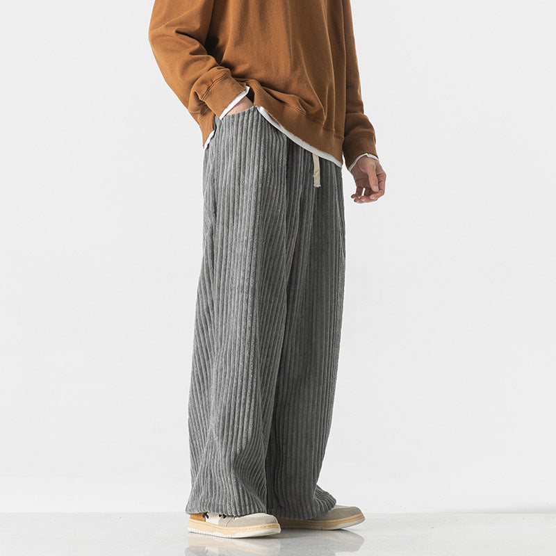 Jonathon – Retro Straight Corduroy Pants