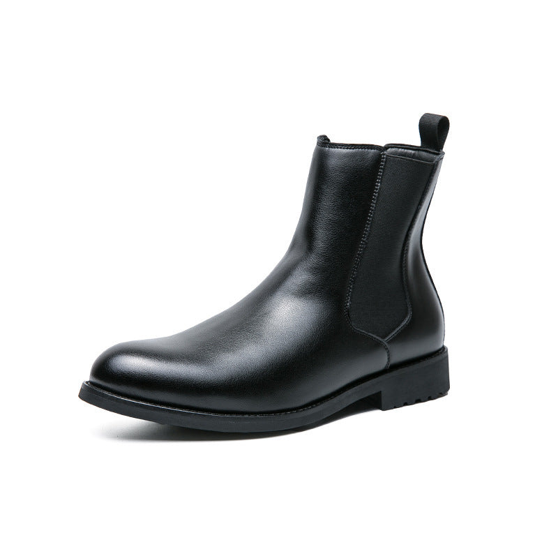 Rory – Men's Trendy High Top Vegan Leather Shoes