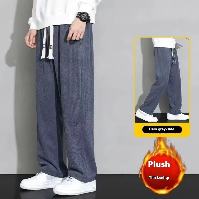 Kris – Corduroy Fleece Padded Men's Pants
