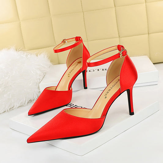 Women's Simple Hollow Heels