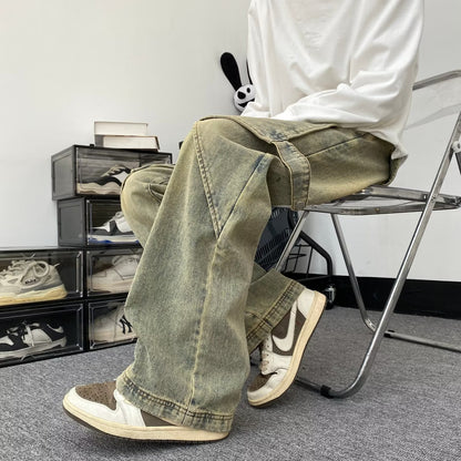 Jeremy – Men's Retro Wide Leg Jeans