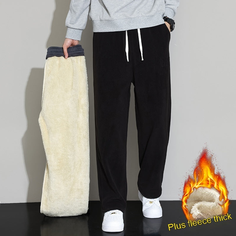 Samuel – Men's Winter Casual Cashmere Wide-leg Pants