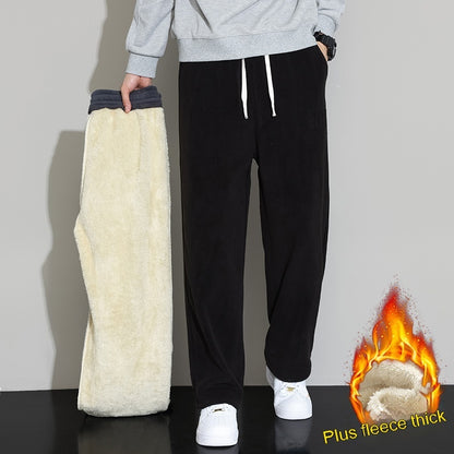 Samuel – Men's Winter Casual Cashmere Wide-leg Pants