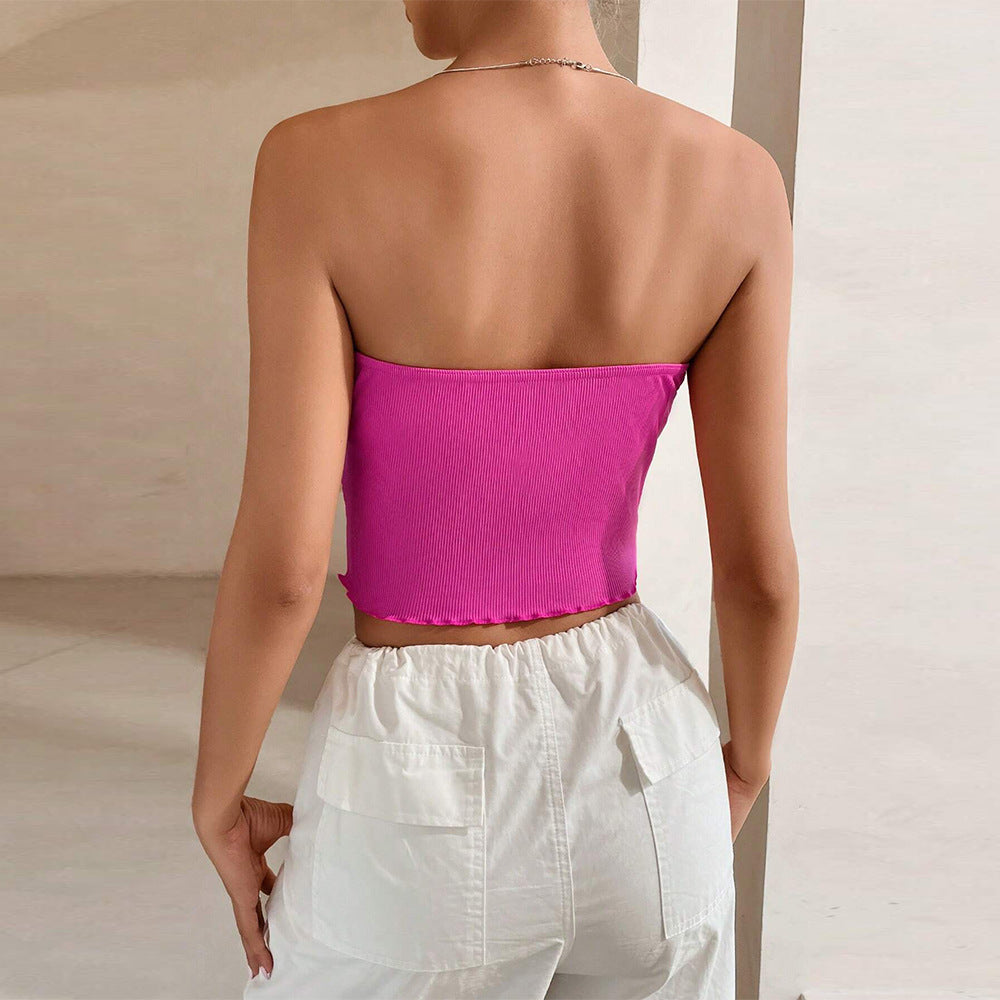 Donna – Irregular Slim-Fit Bandeau Camisole Top