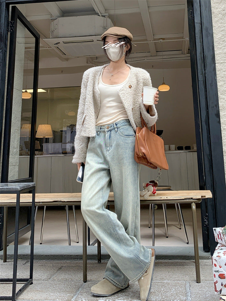 Jacqueline – High Waist Wide Leg Jeans