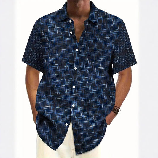 Jake – Loose Casual Short-Sleeved Shirt