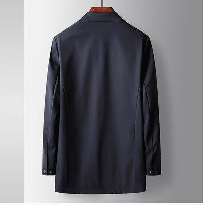 Christopher – Men's Polo Collar Zipper Casual Jacket