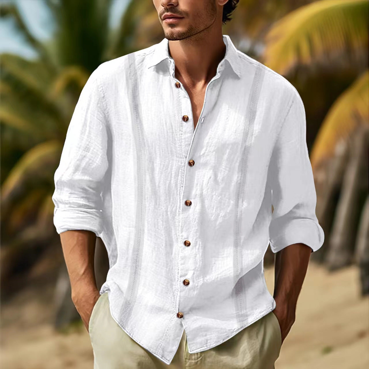 Dale – Casual Cotton Blend Men's Shirt