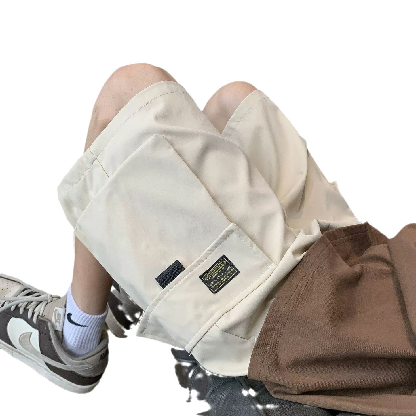 Malcolm – Retro Loose-Fit Shorts with Pockets