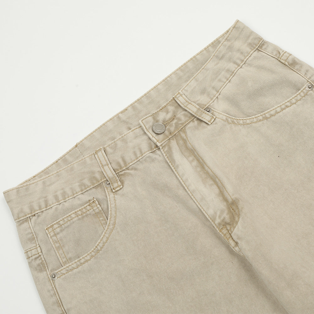 Hugh – Men's Retro Cargo Jeans