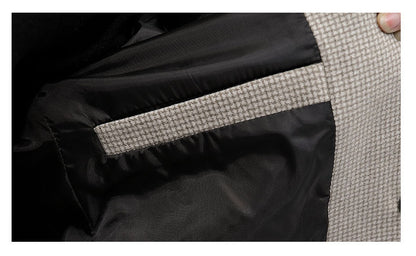 Scott – Slim Houndstooth Coat