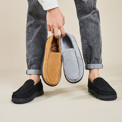 Gerald – Men's Fleece-lined Non-slip Slippers