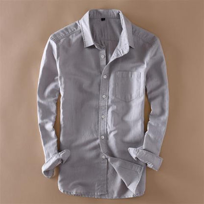 Rod – Japanese Retro Linen Shirt