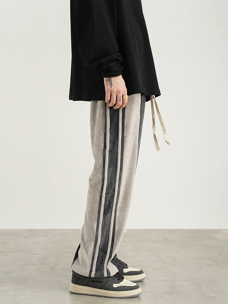 Jay – Casual Sports Wide Pants with Drawstring