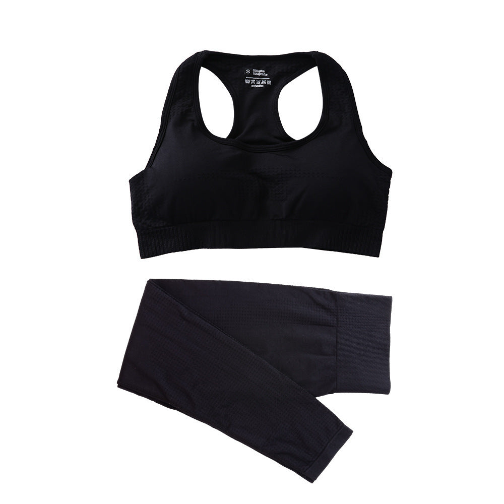 Ann – Seamless Yoga Set with High Waist Leggings