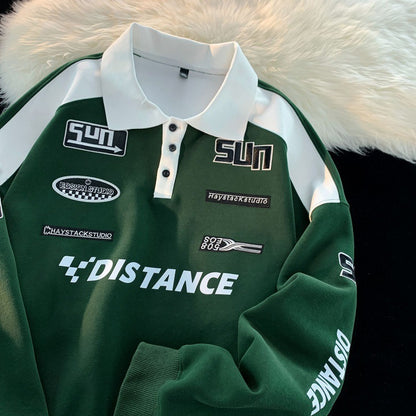 Jim – Retro Knit Polo Sweater