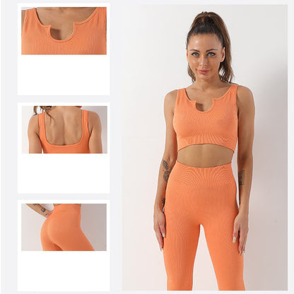 Wendy – Women's Yoga Sportswear Set with Bra and Hip Lift Trousers