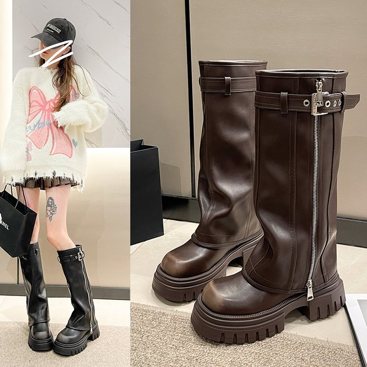 Susan – Western Style High Heel Boots