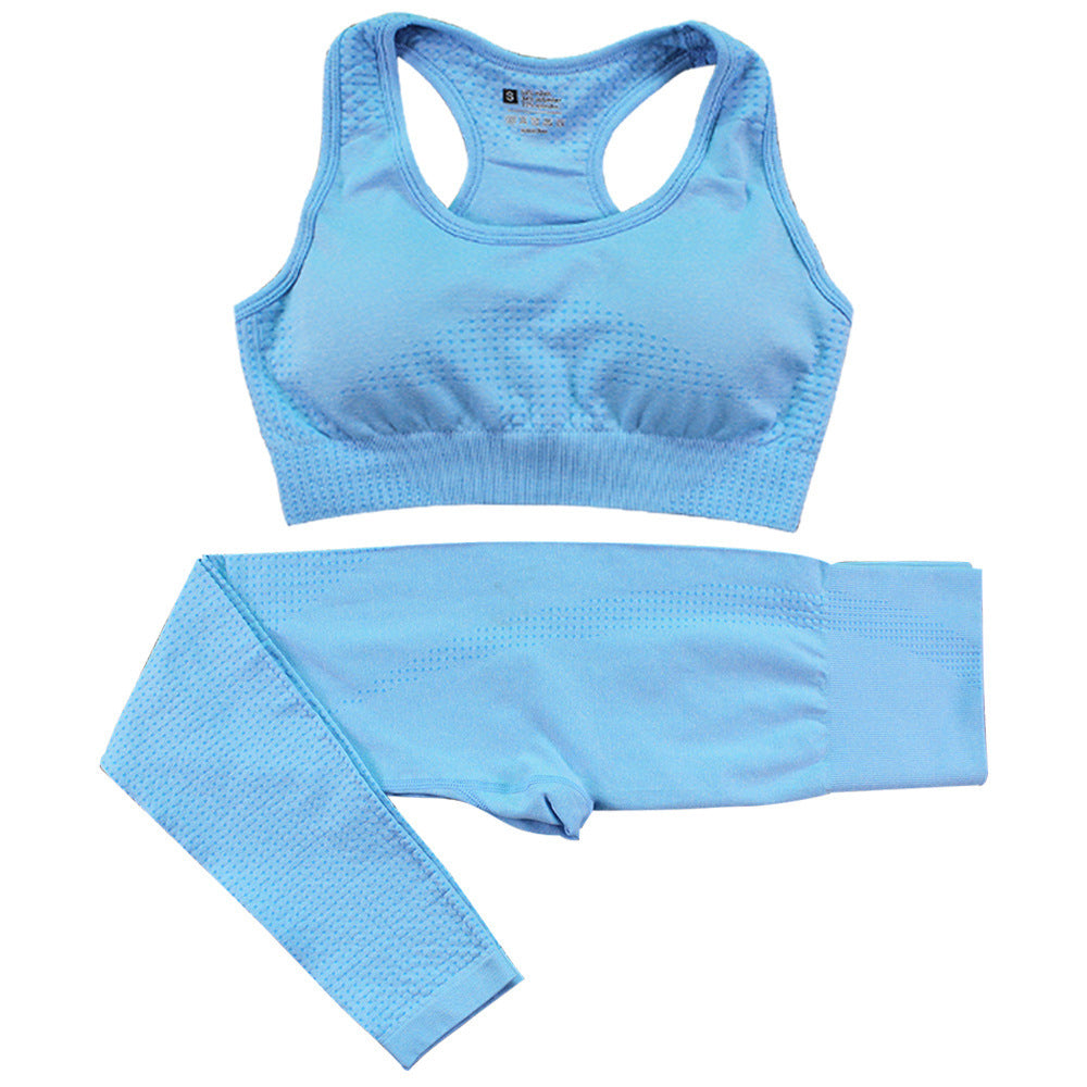 Ann – Seamless Yoga Set with High Waist Leggings