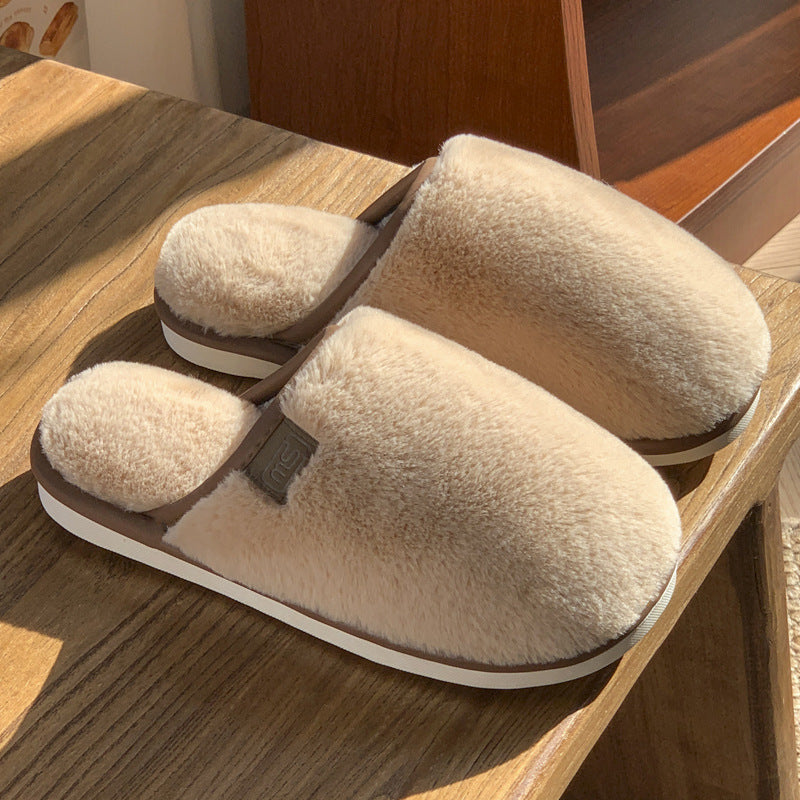 Kathryn – Cozy Vegan Leather Home Slippers