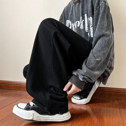 Brett – Distressed Straight Jeans