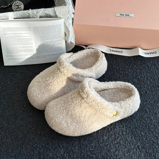Margaret – Fleece-Lined Fluffy Slippers