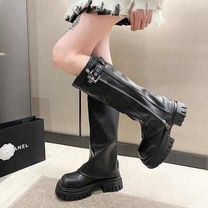 Susan – Western Style High Heel Boots