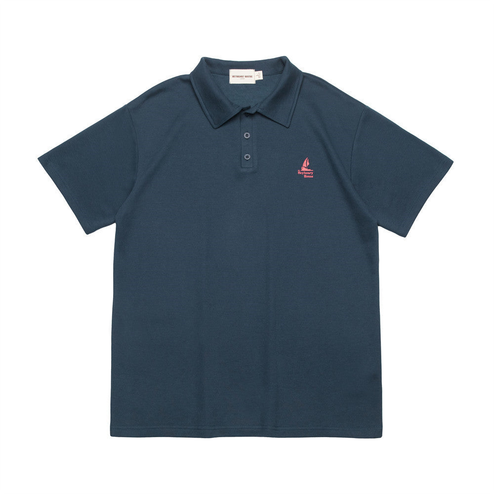 Rhys – Printed Small Icon Polo Shirt for Men