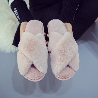 Ann – Warm Plush Home Slippers