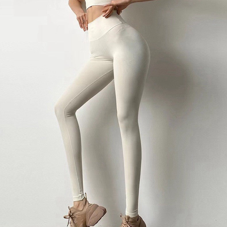 Esme – High-Waisted Yoga Pants with Peach Lift