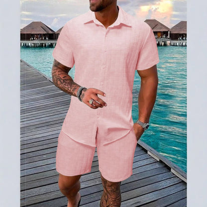 Dan – Summer Jacquard Casual Suit