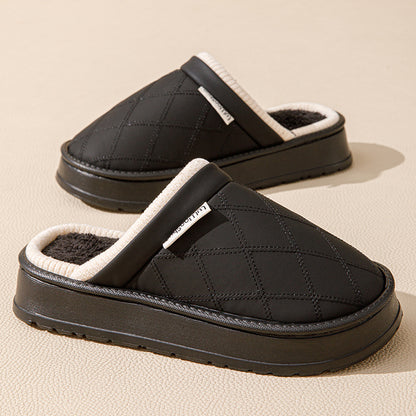 Sarah – Warm Plush Indoor Vegan Slippers