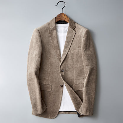 Marc – Slim Corduroy Suit for Autumn