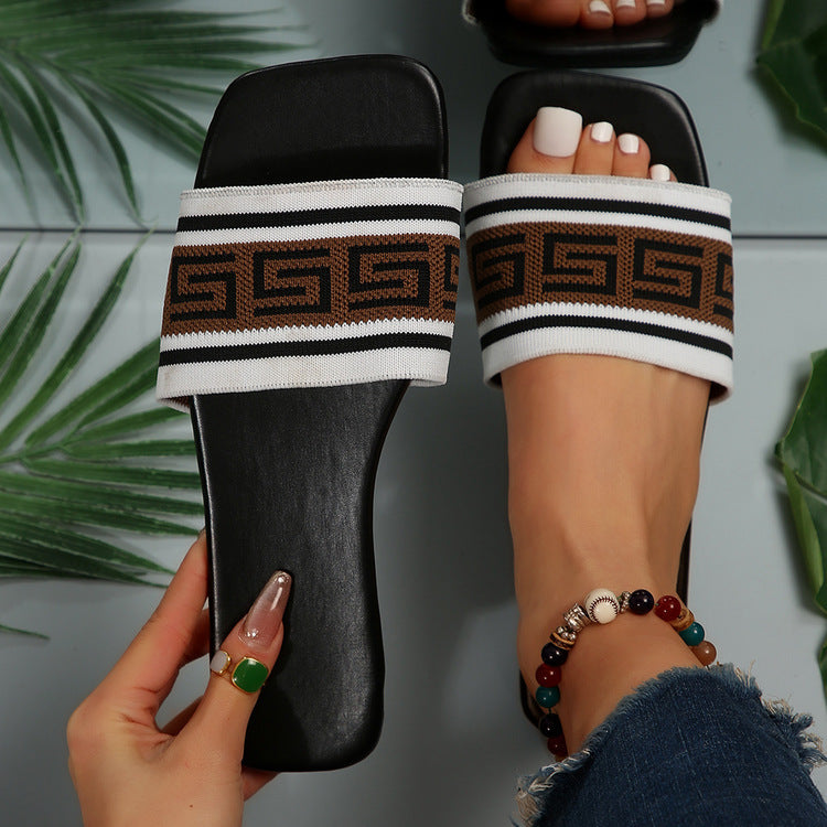 Caroline – Casual Color-Matching Sandals