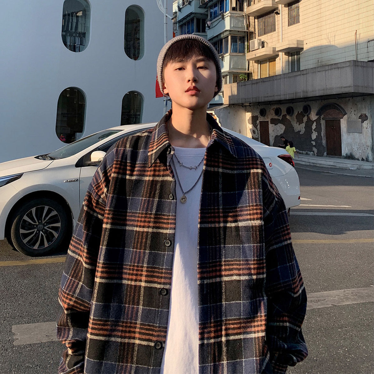 Nicholas – Casual Plaid Overshirt