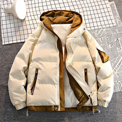 Steven – Thickened Hooded Men's Coat