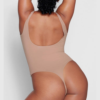 Charlotte – Women's High Elastic Jumpsuit with Belly Shaping