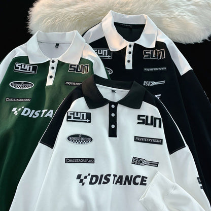 Jim – Retro Knit Polo Sweater