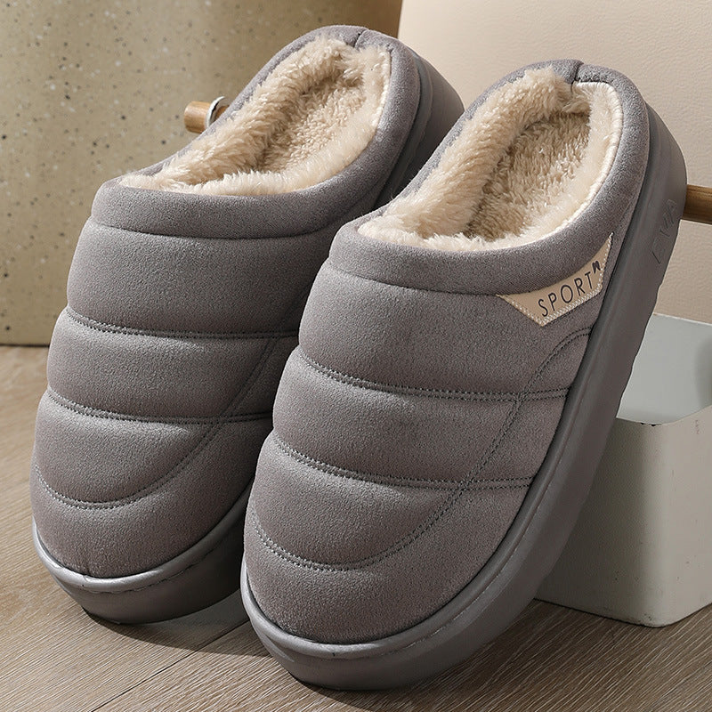 Barbara – Cozy Vegan Suede Indoor Slippers