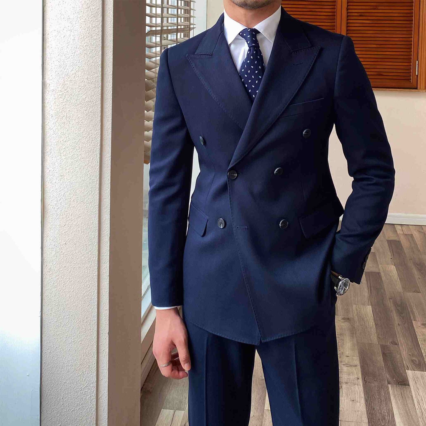Michael – Men's Double Breasted Suit Jacket