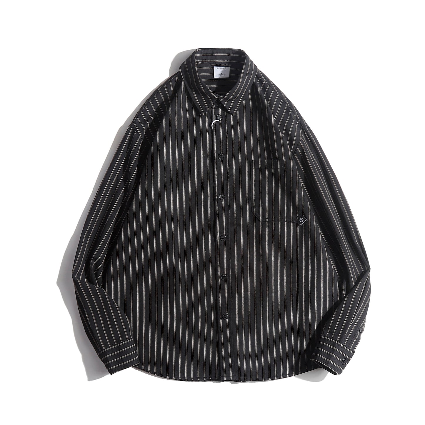 Jacob – Japanese Retro Striped Shirt