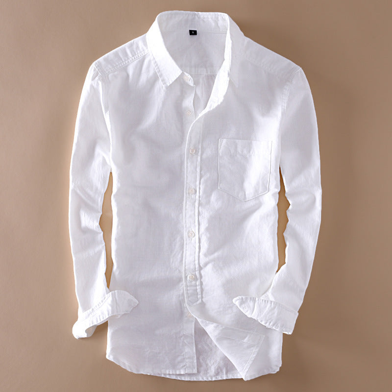 Rod – Japanese Retro Linen Shirt